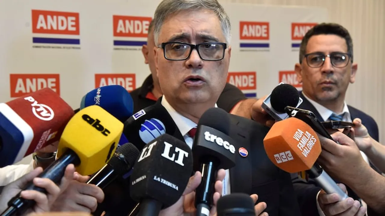 Miguel Báez Reyes, presidente de la ANDE