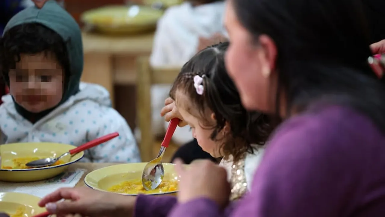 Alimentación escolar del programa Hambre Cero